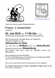 2016.07.03 H-Radwandern Almeradweg Unterhalt